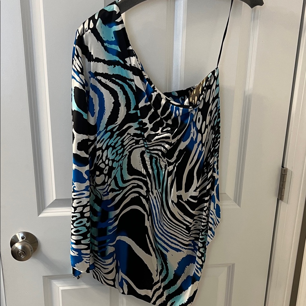 Cache Multicolor Animal Print Top - image 2